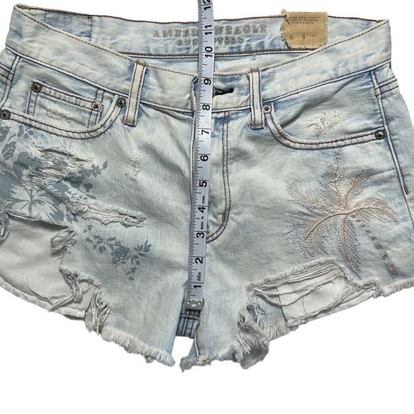 AMERICAN EAGLE Vintage Hi-Rise Festival Shorts - Picture 4 of 8